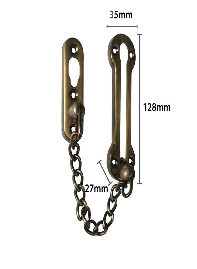 BTL Security Door Chain Lock, Stainless Steel Door Bolt Lock, Color Antique Brush (BDF-SC-1-AB) - Image 3